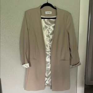Calvin Klein Women's Tan Blazer